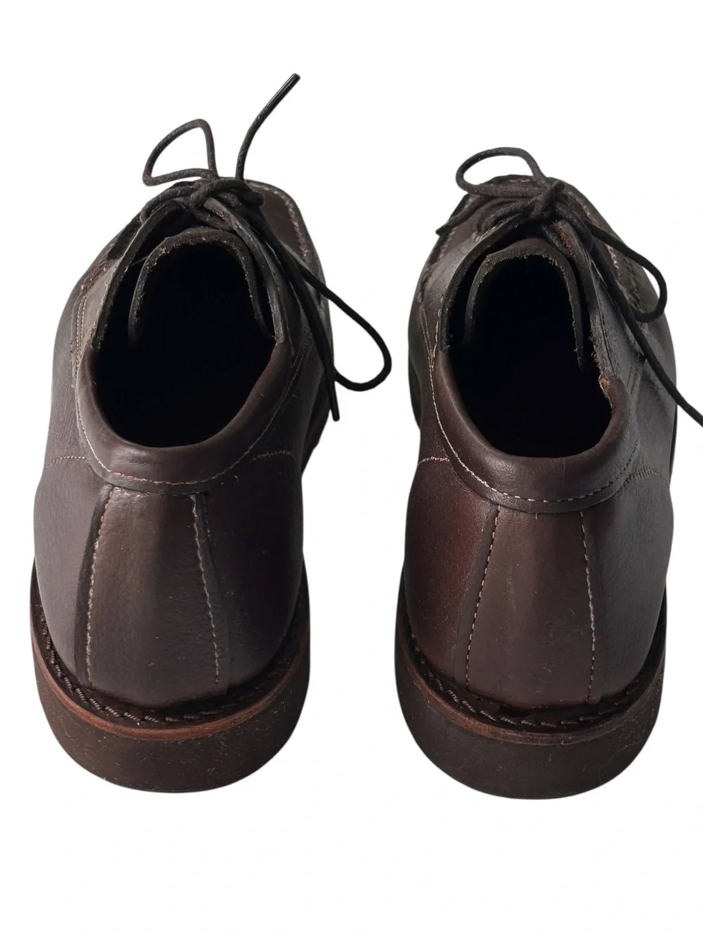 Gokey Sauvage Dark Brown bull hide rugged Oxford men’s casual shoe | 10D